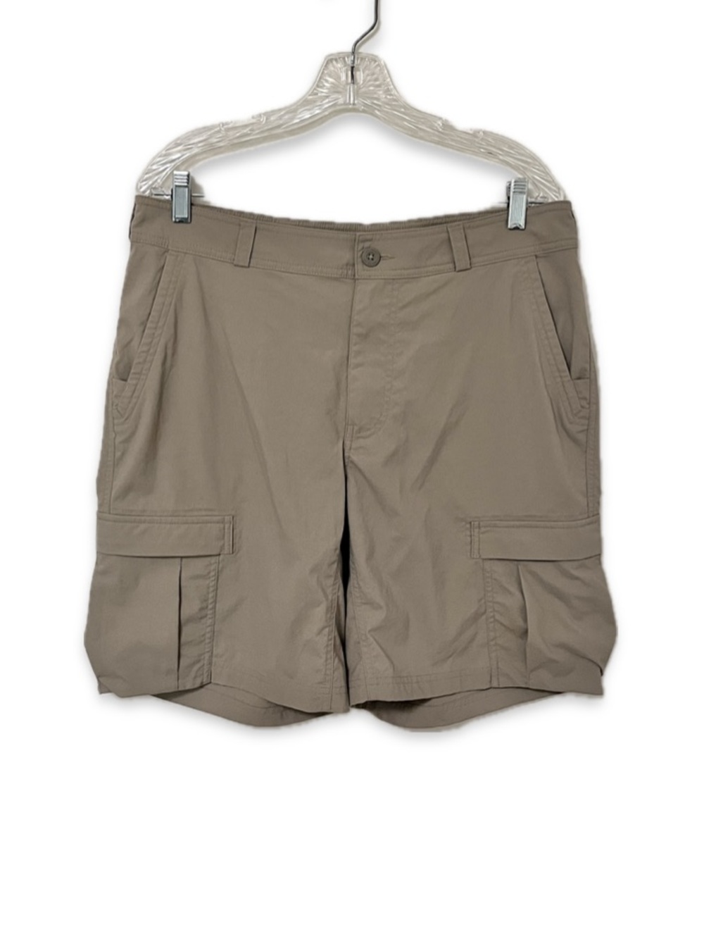 REI Co-op Sahara Cargo Shorts Men’s Size 36 Khaki Tan Hiking Quick Dry Nylon